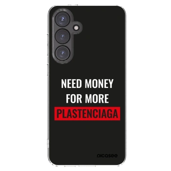 Picasee husă transparentă din silicon pentru Samsung Galaxy S24 FE S721B - More PLASTENCIAGA
