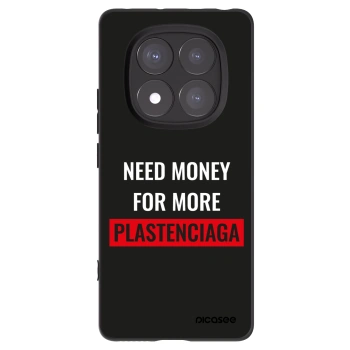 Picasee husă neagră din silicon pentru Xiaomi Redmi Note 14 Pro+ 5G - More PLASTENCIAGA