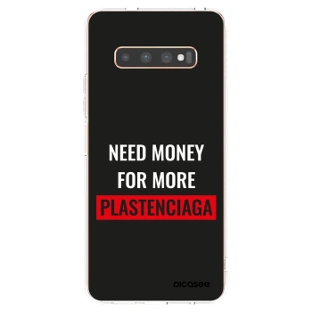 Picasee husă transparentă din silicon pentru Samsung Galaxy S10 Plus G975 - More PLASTENCIAGA
