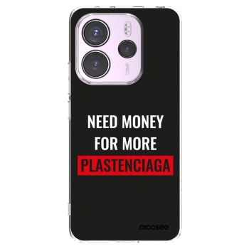 Picasee husă transparentă din silicon pentru Xiaomi Redmi Note 14 4G - More PLASTENCIAGA