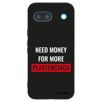 Picasee husă neagră din silicon pentru Google Pixel 8a - More PLASTENCIAGA