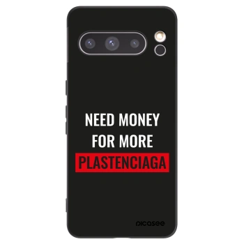 Picasee husă neagră din silicon pentru Google Pixel 8 Pro - More PLASTENCIAGA