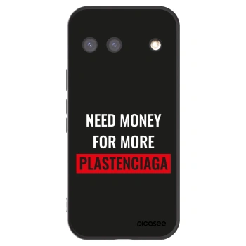 Picasee husă neagră din silicon pentru Google Pixel 9 - More PLASTENCIAGA