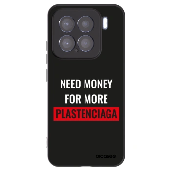 Picasee husă neagră din silicon pentru Xiaomi 15 - More PLASTENCIAGA