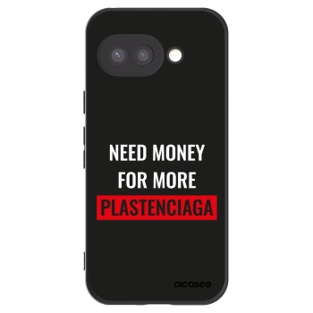 Picasee husă neagră din silicon pentru Google Pixel 9a - More PLASTENCIAGA