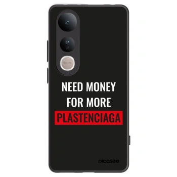 Picasee husă neagră din silicon pentru Vivo V50 Lite 5G - More PLASTENCIAGA