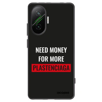 Picasee husă neagră din silicon pentru Xiaomi Poco F7 Pro 5G - More PLASTENCIAGA