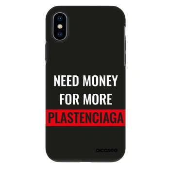 Husă pentru Apple iPhone X/XS - More PLASTENCIAGA