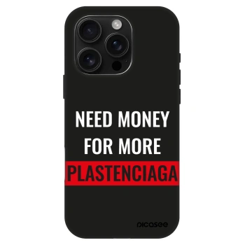 Picasee Fashion Case MagSafe pentru Apple iPhone 16 Pro - More PLASTENCIAGA