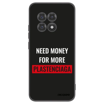 Picasee husă neagră din silicon pentru OnePlus 13R 5G - More PLASTENCIAGA