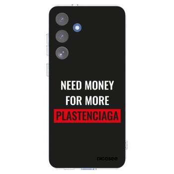 Picasee husă transparentă din silicon pentru Samsung Galaxy S25 FE 5G - More PLASTENCIAGA