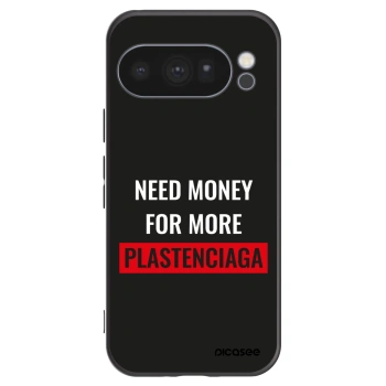 Picasee husă neagră din silicon pentru Google Pixel 10 Pro - More PLASTENCIAGA