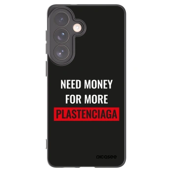 Picasee husă neagră din silicon pentru Samsung Galaxy S26+ - More PLASTENCIAGA