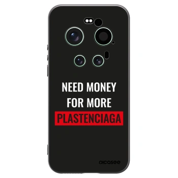 Picasee husă neagră din silicon pentru Xiaomi 17 Ultra - More PLASTENCIAGA