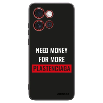 Picasee husă neagră din silicon pentru Motorola Edge 60 Neo 5G - More PLASTENCIAGA