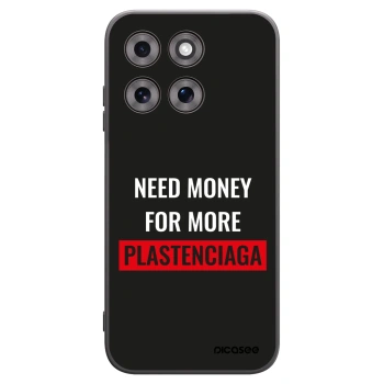 Picasee husă neagră din silicon pentru Motorola Moto G77 - More PLASTENCIAGA
