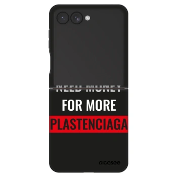 Picasee Fashion Case pentru Samsung Galaxy Z Flip7 5G - More PLASTENCIAGA