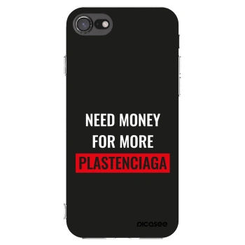 Picasee husă transparentă din silicon pentru Apple iPhone 8 - More PLASTENCIAGA