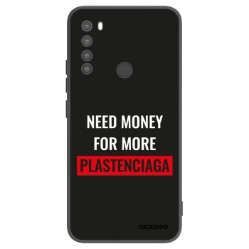 Picasee husă neagră din silicon pentru Xiaomi Redmi Note 8 - More PLASTENCIAGA