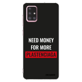 Picasee husă transparentă din silicon pentru Samsung Galaxy A71 A715F - More PLASTENCIAGA