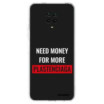 Picasee husă transparentă din silicon pentru Xiaomi Redmi Note 9S - More PLASTENCIAGA