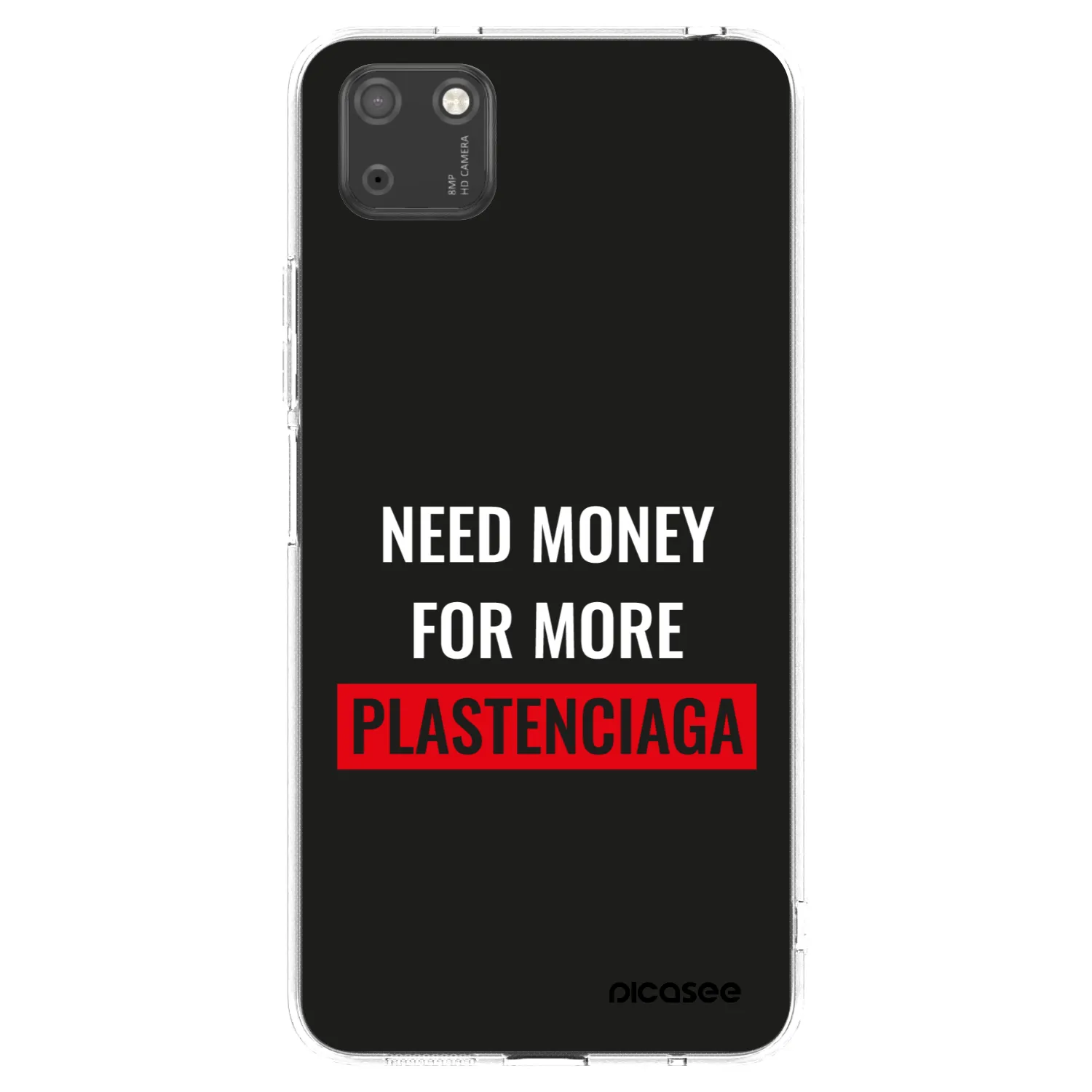 Picasee husă transparentă din silicon pentru Huawei Y5P - More PLASTENCIAGA