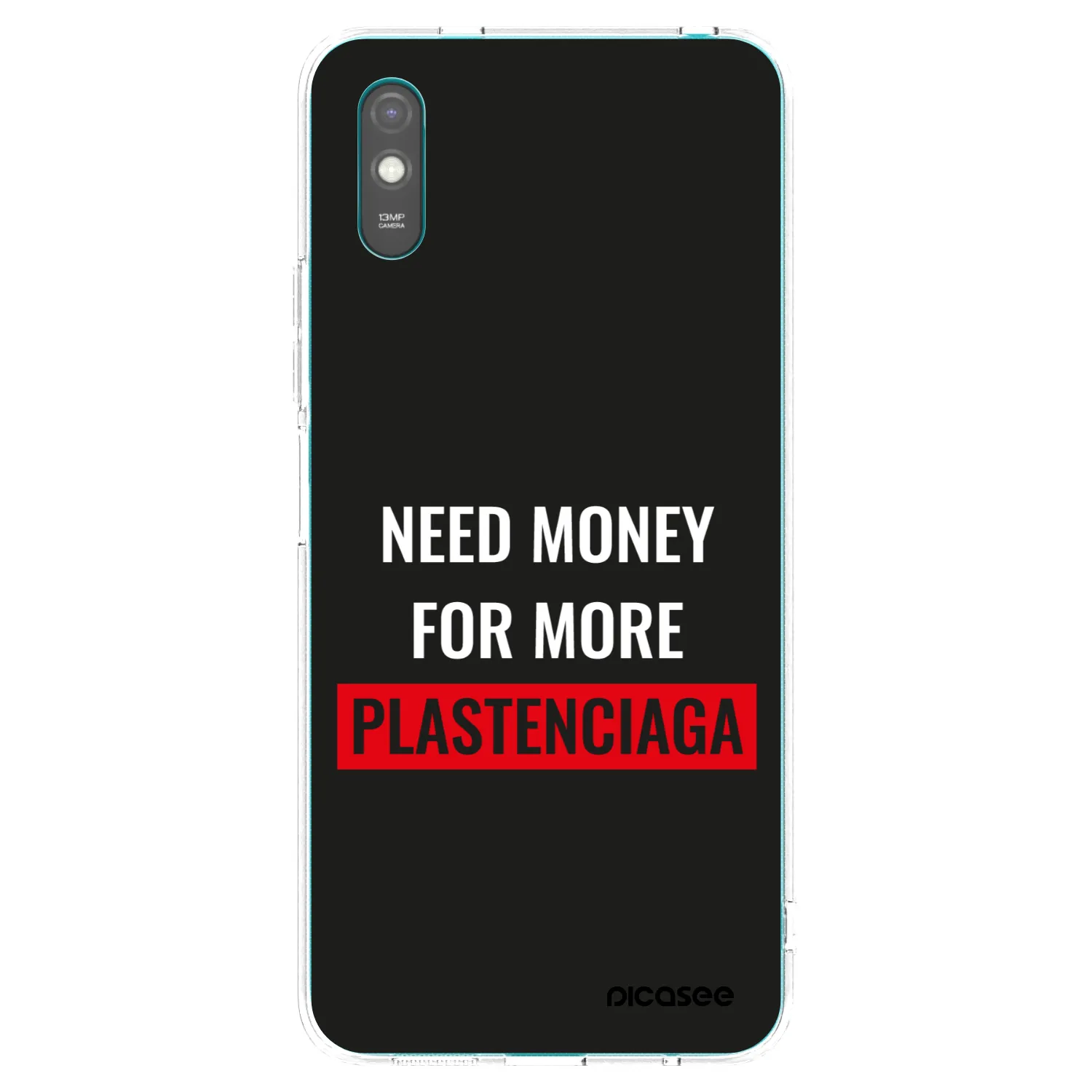 Picasee husă transparentă din silicon pentru Xiaomi Redmi 9A - More PLASTENCIAGA