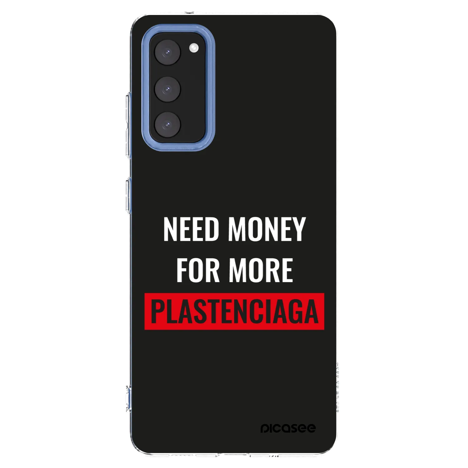 Picasee husă transparentă din silicon pentru Samsung Galaxy S20 FE - More PLASTENCIAGA