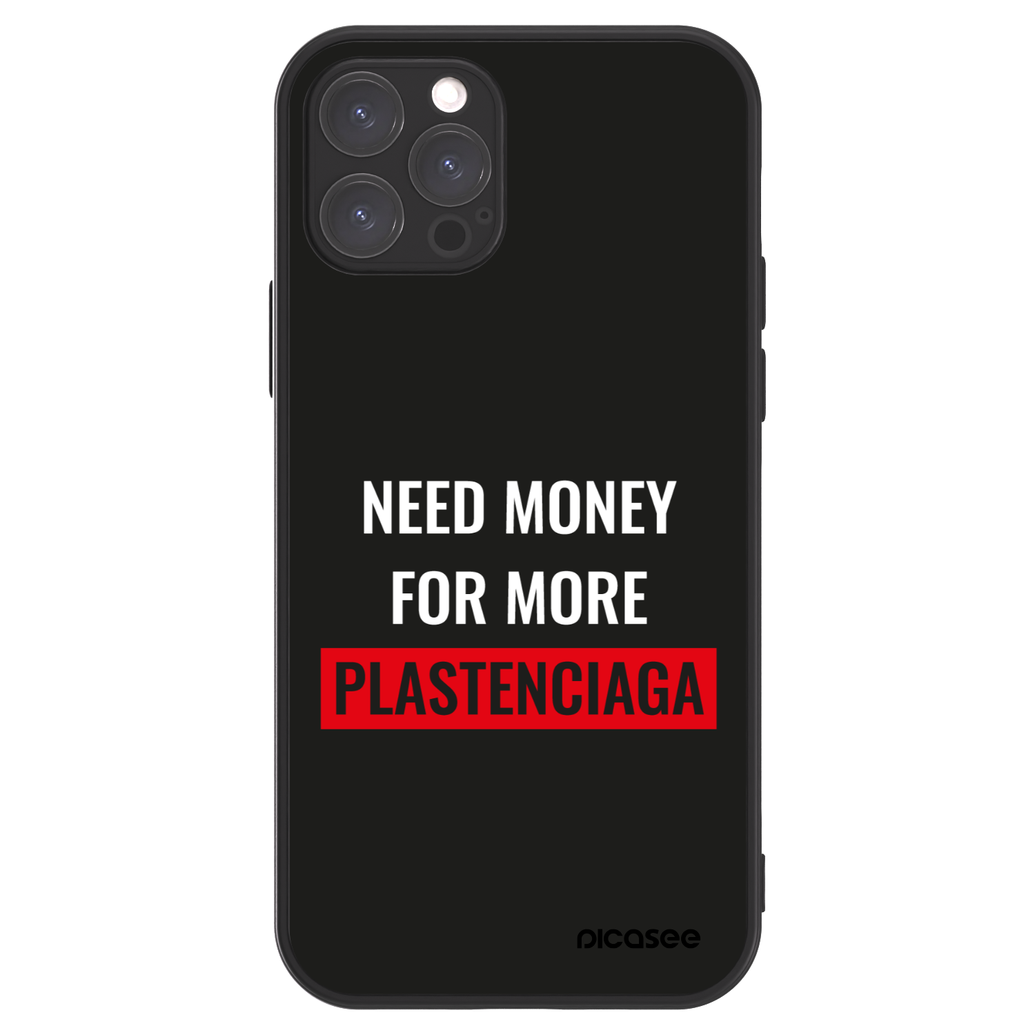 Picasee ULTIMATE CASE pentru Apple iPhone 12 Pro - More PLASTENCIAGA