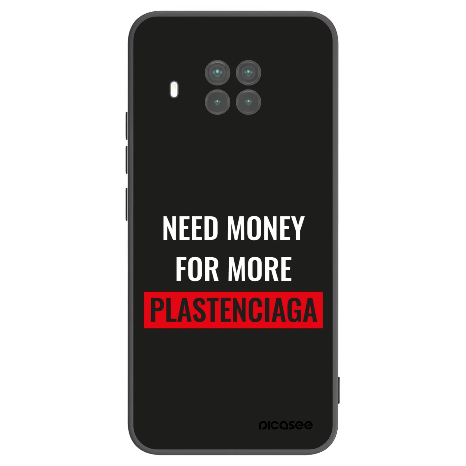 Picasee husă neagră din silicon pentru Xiaomi Mi 10T Lite - More PLASTENCIAGA