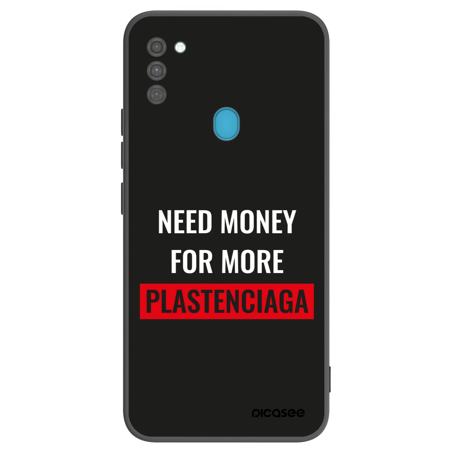 Picasee husă neagră din silicon pentru Samsung Galaxy M11 - More PLASTENCIAGA