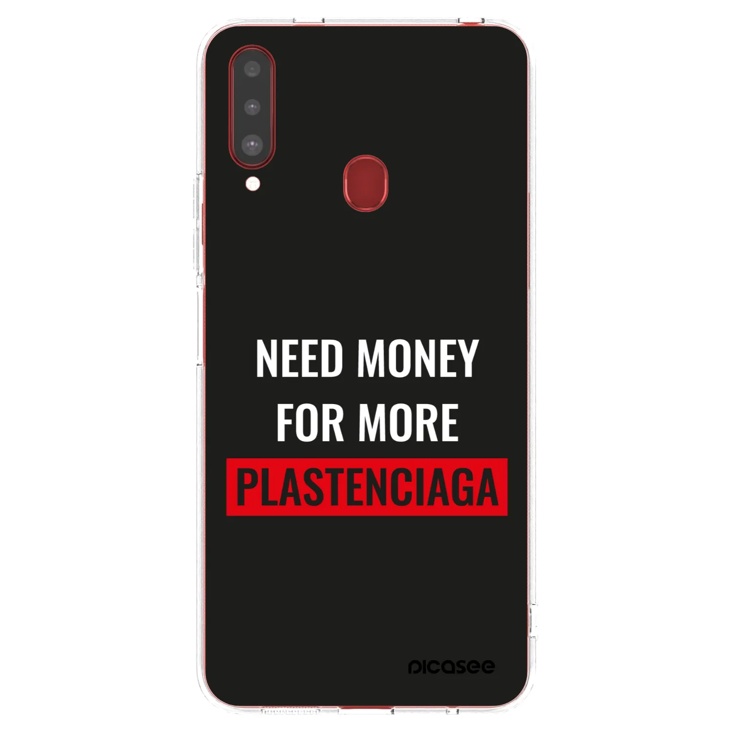 Picasee husă transparentă din silicon pentru Samsung Galaxy A20s - More PLASTENCIAGA