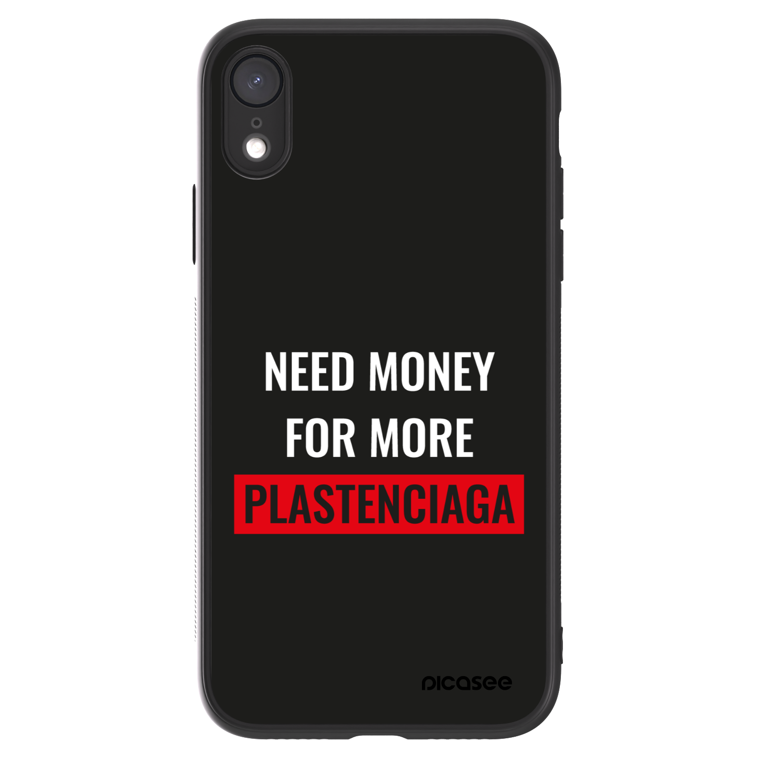 Picasee ULTIMATE CASE pentru Apple iPhone XR - More PLASTENCIAGA