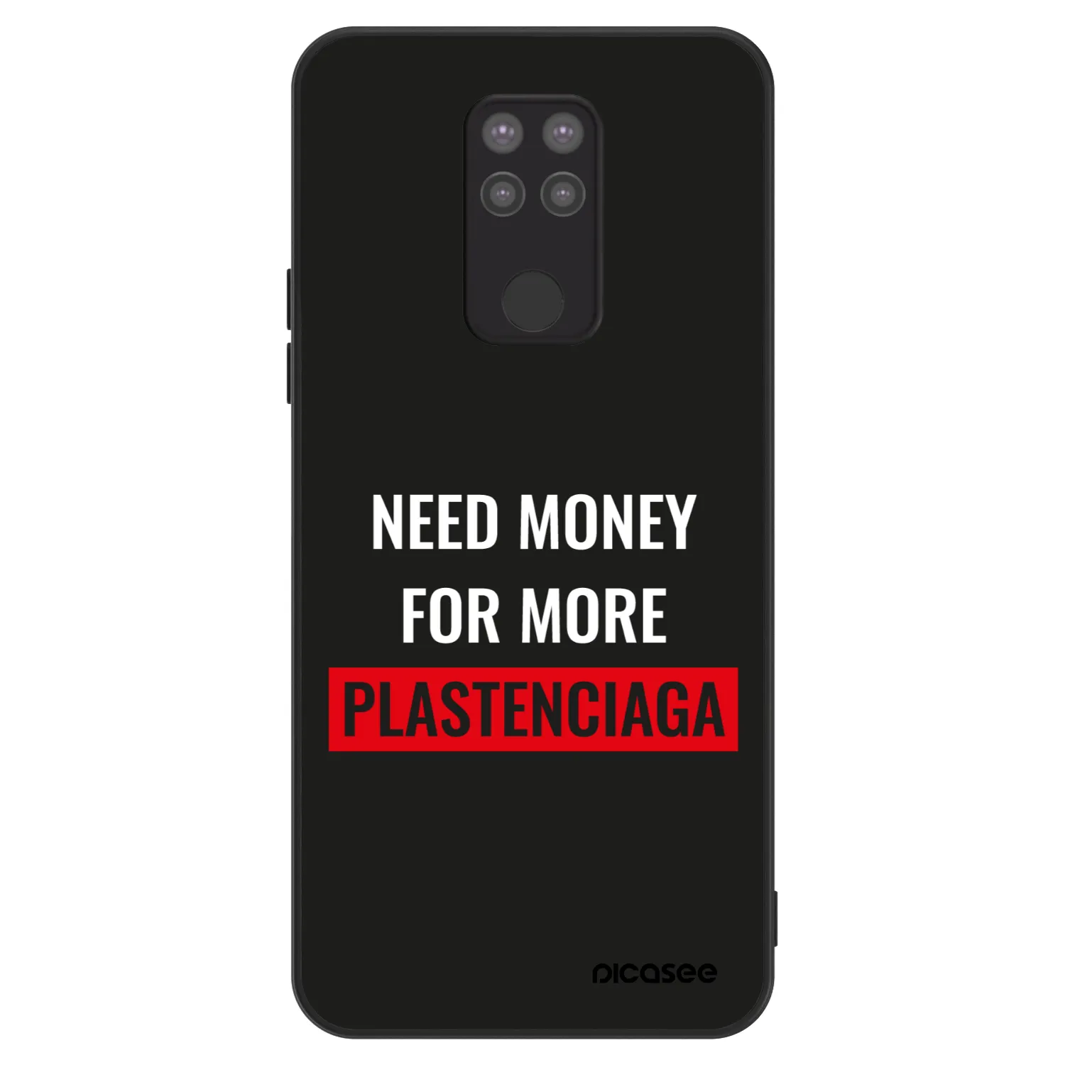 Picasee ULTIMATE CASE pentru Xiaomi Redmi Note 9 - More PLASTENCIAGA