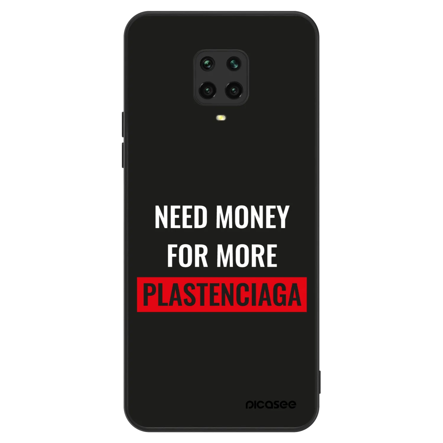 Picasee ULTIMATE CASE pentru Xiaomi Redmi Note 9 Pro - More PLASTENCIAGA