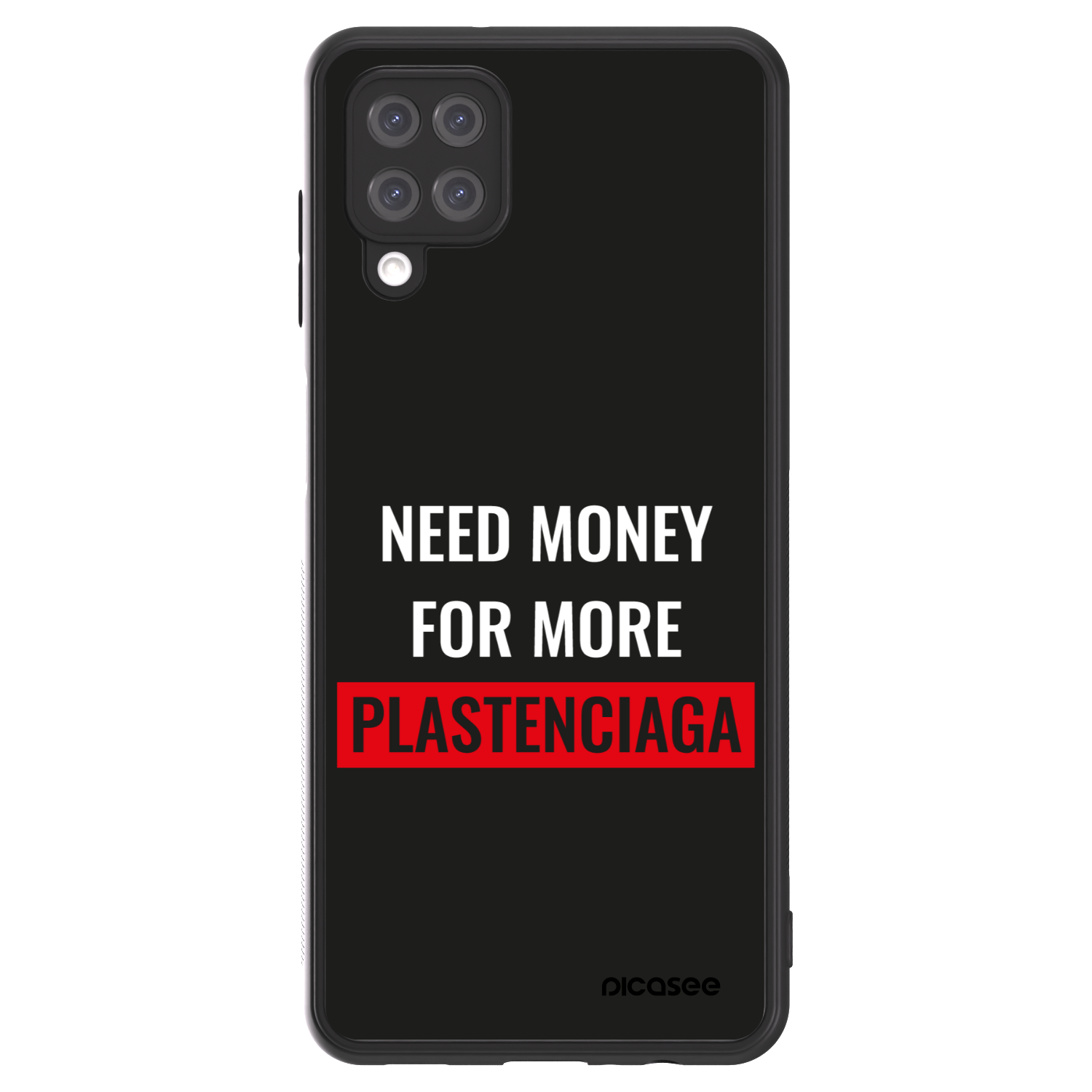 Picasee ULTIMATE CASE pentru Samsung Galaxy A12 A125F - More PLASTENCIAGA