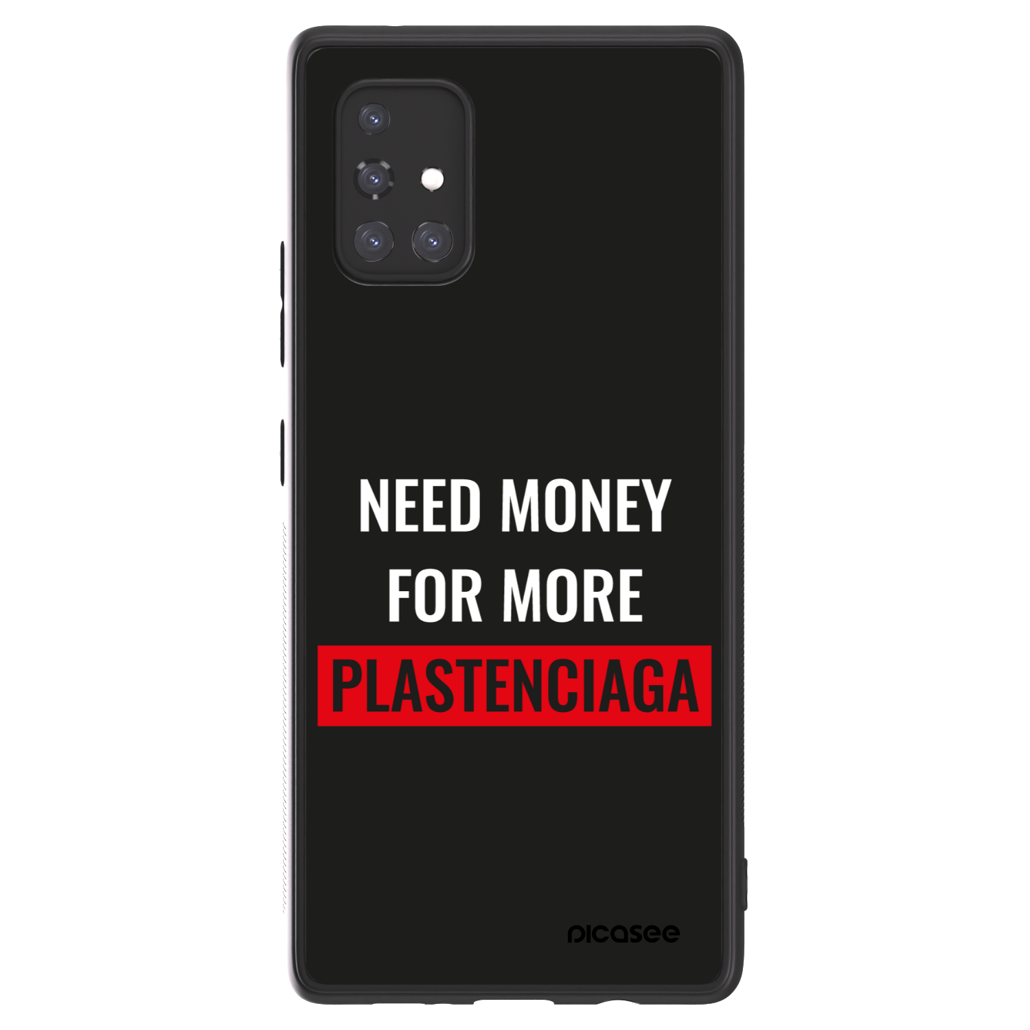Picasee ULTIMATE CASE pentru Samsung Galaxy A71 A715F - More PLASTENCIAGA