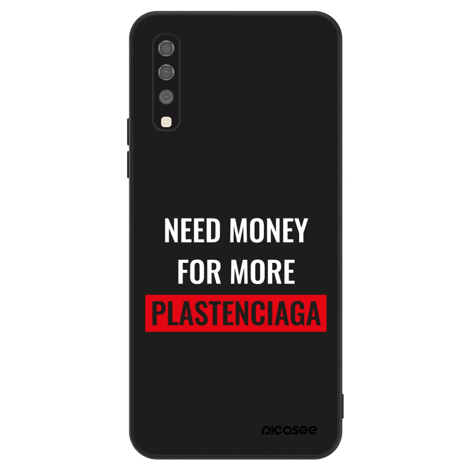 Picasee ULTIMATE CASE pentru Samsung Galaxy A70 A705F - More PLASTENCIAGA