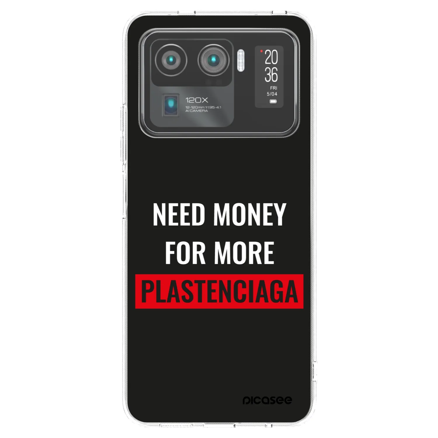 Picasee husă transparentă din silicon pentru Xiaomi Mi 11 Ultra - More PLASTENCIAGA