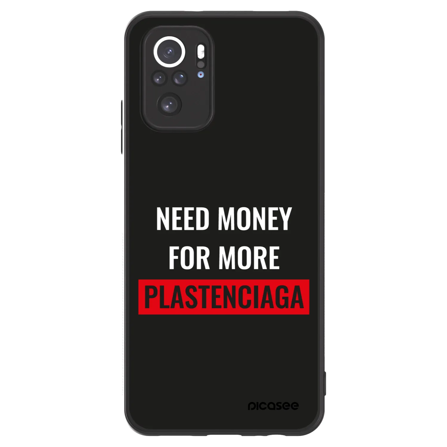 Picasee ULTIMATE CASE pentru Xiaomi Redmi Note 10S - More PLASTENCIAGA