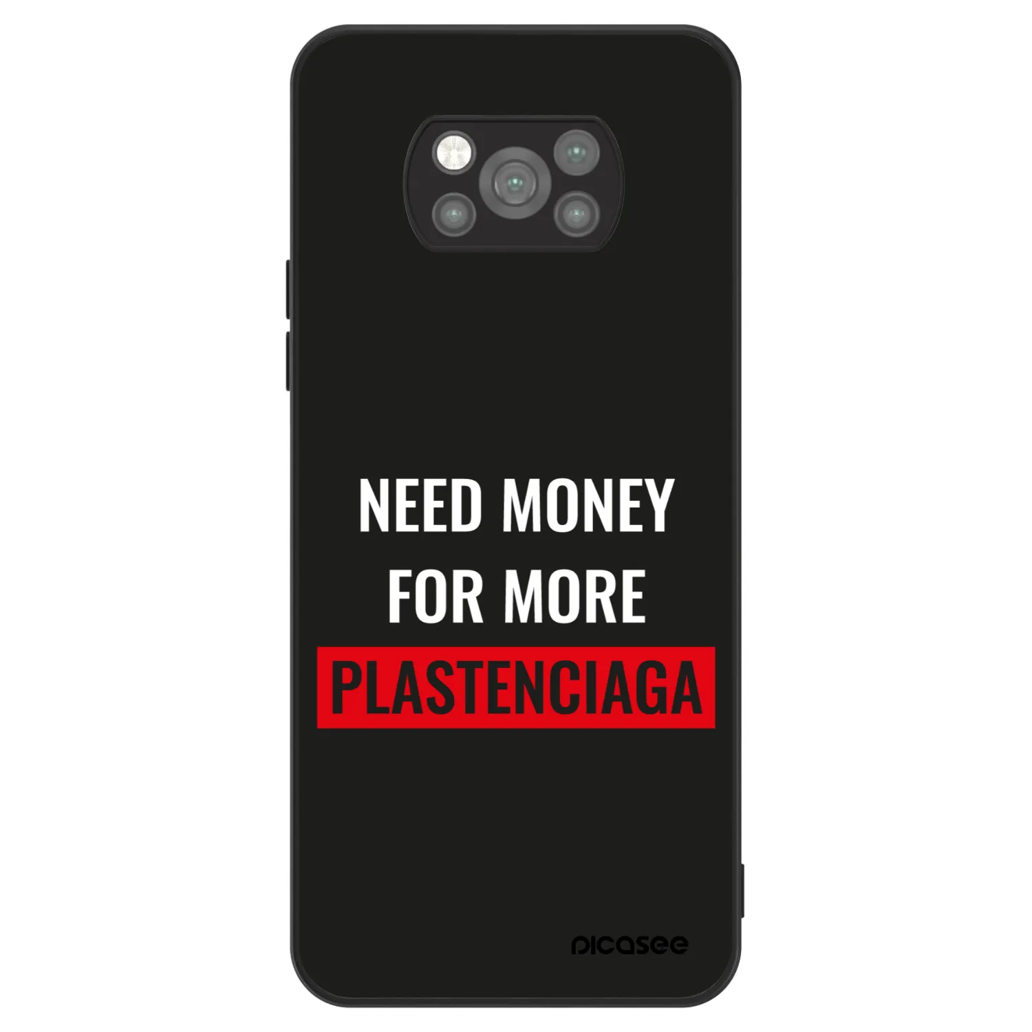 Picasee ULTIMATE CASE pentru Xiaomi Poco X3 Pro - More PLASTENCIAGA