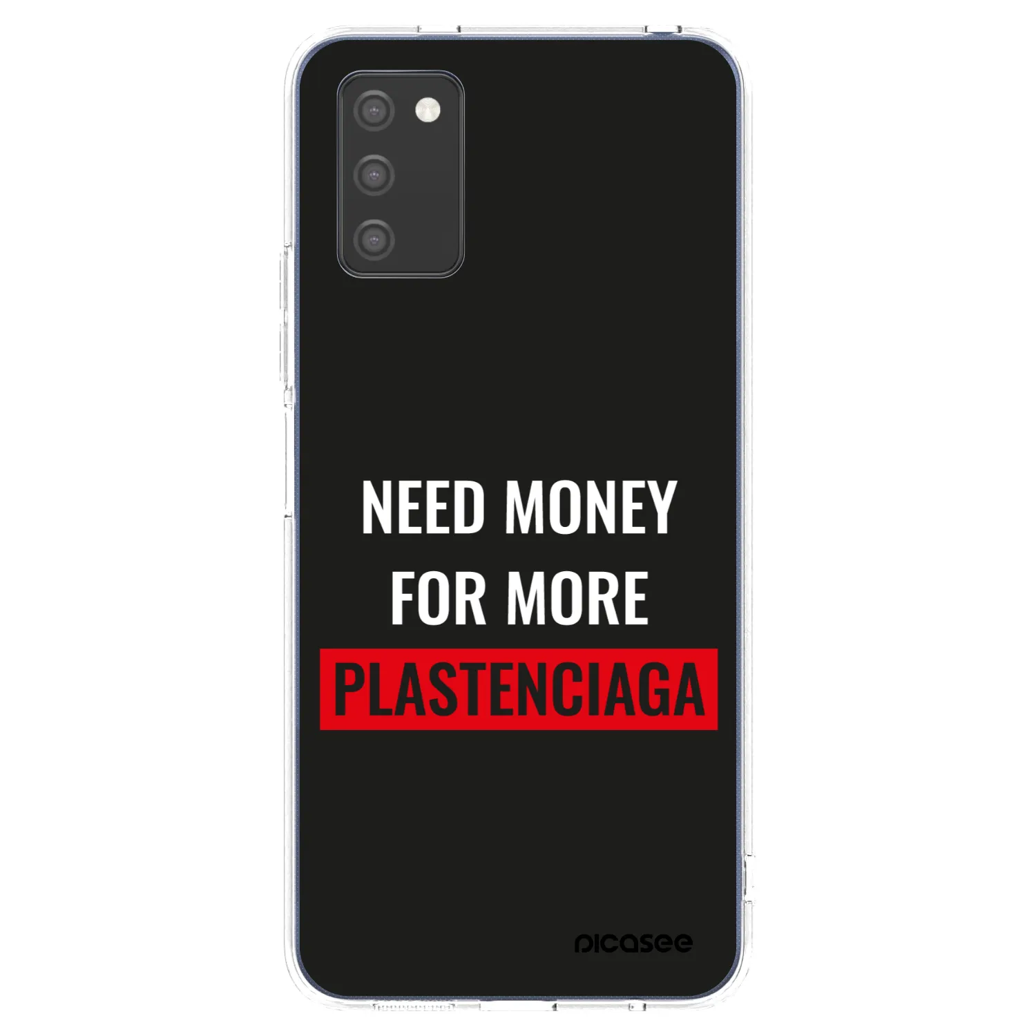 Picasee husă transparentă din silicon pentru Samsung Galaxy A02s A025G - More PLASTENCIAGA
