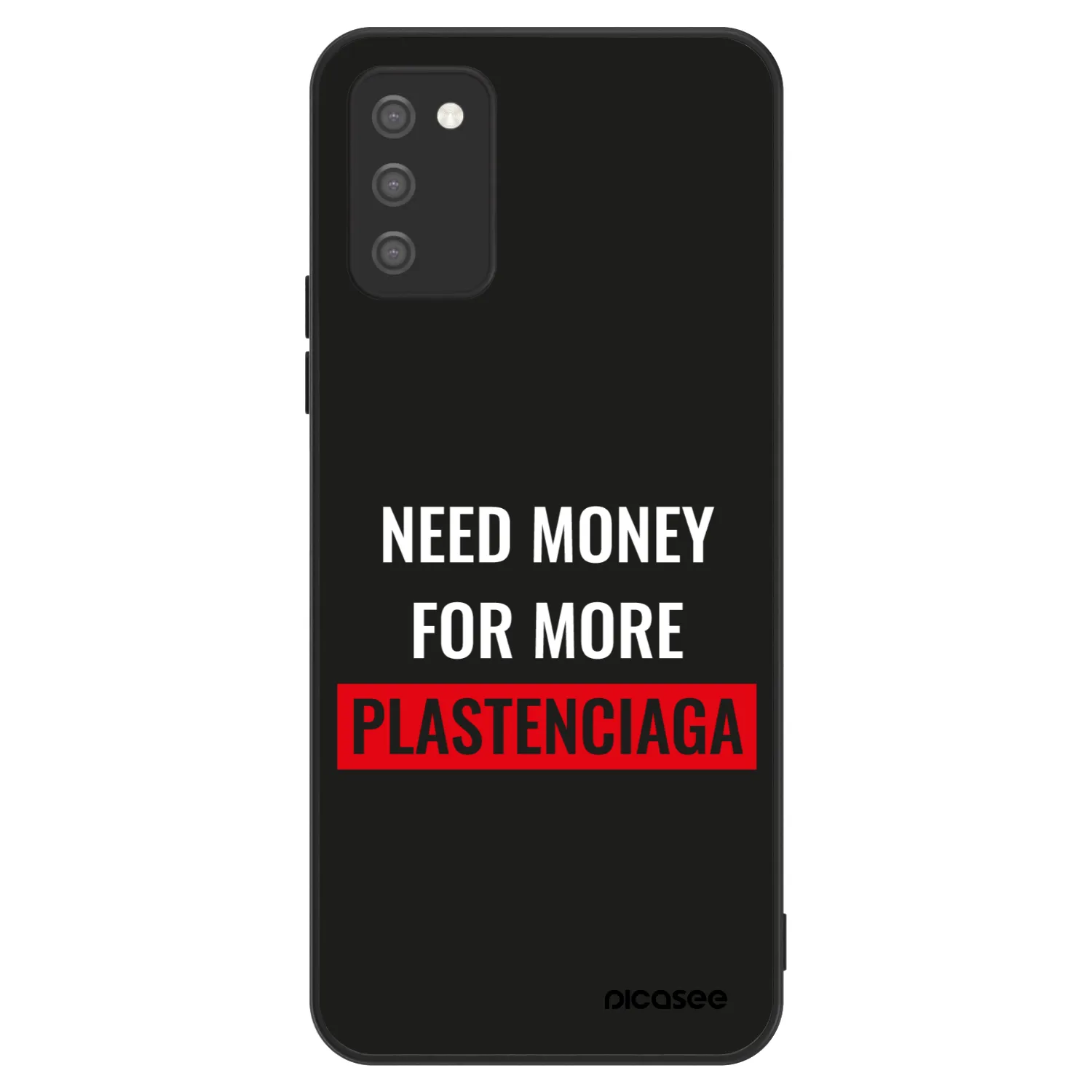 Picasee ULTIMATE CASE pentru Samsung Galaxy A02s A025G - More PLASTENCIAGA