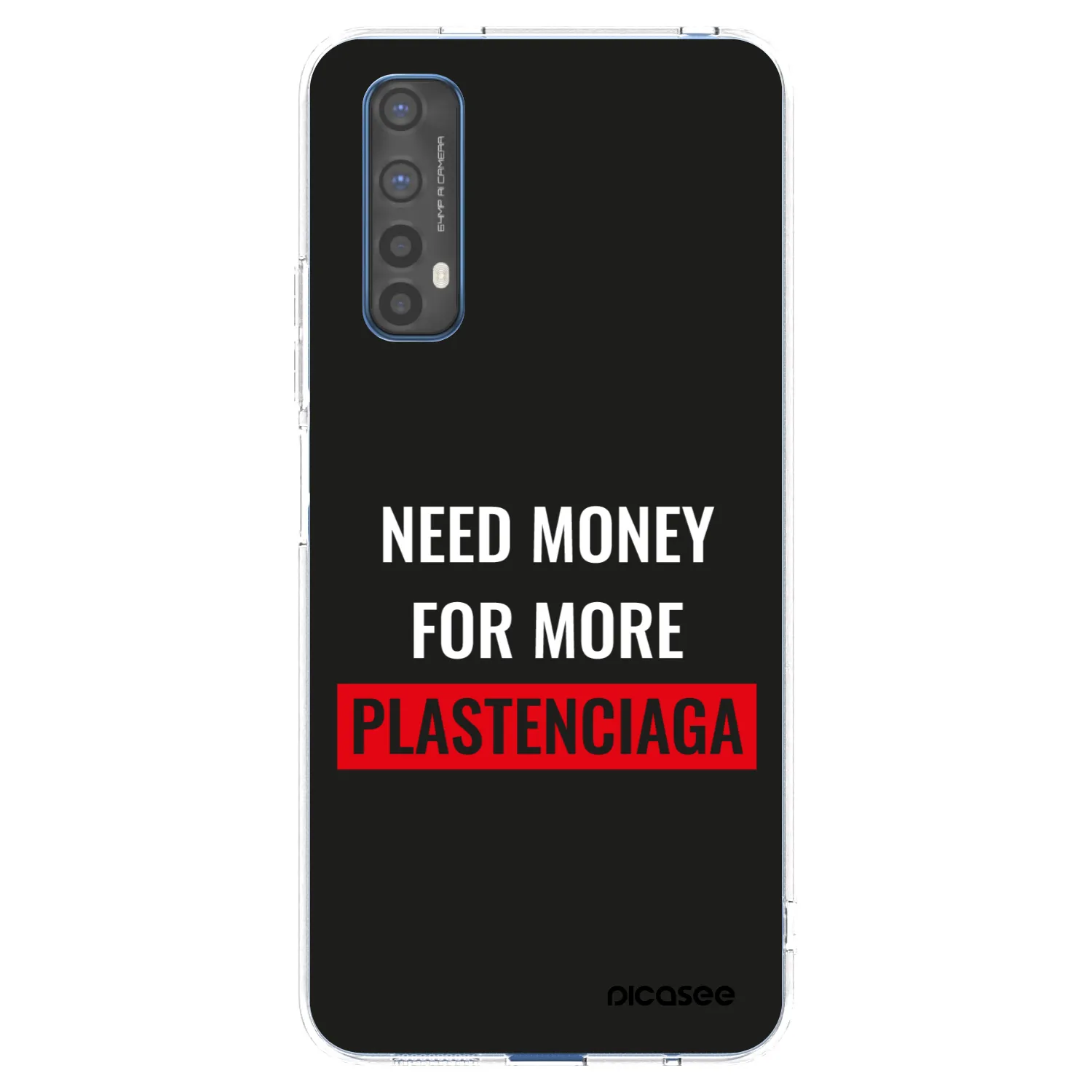 Picasee husă transparentă din silicon pentru Realme 7 - More PLASTENCIAGA