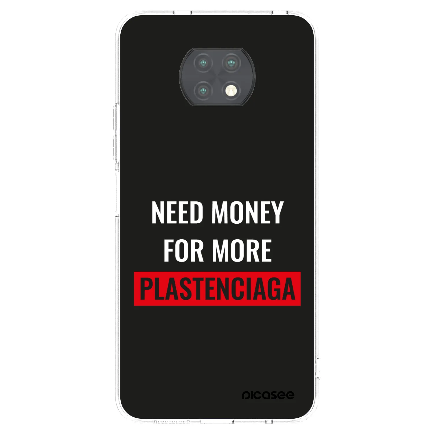 Picasee husă transparentă din silicon pentru Xiaomi Redmi Note 9T - More PLASTENCIAGA