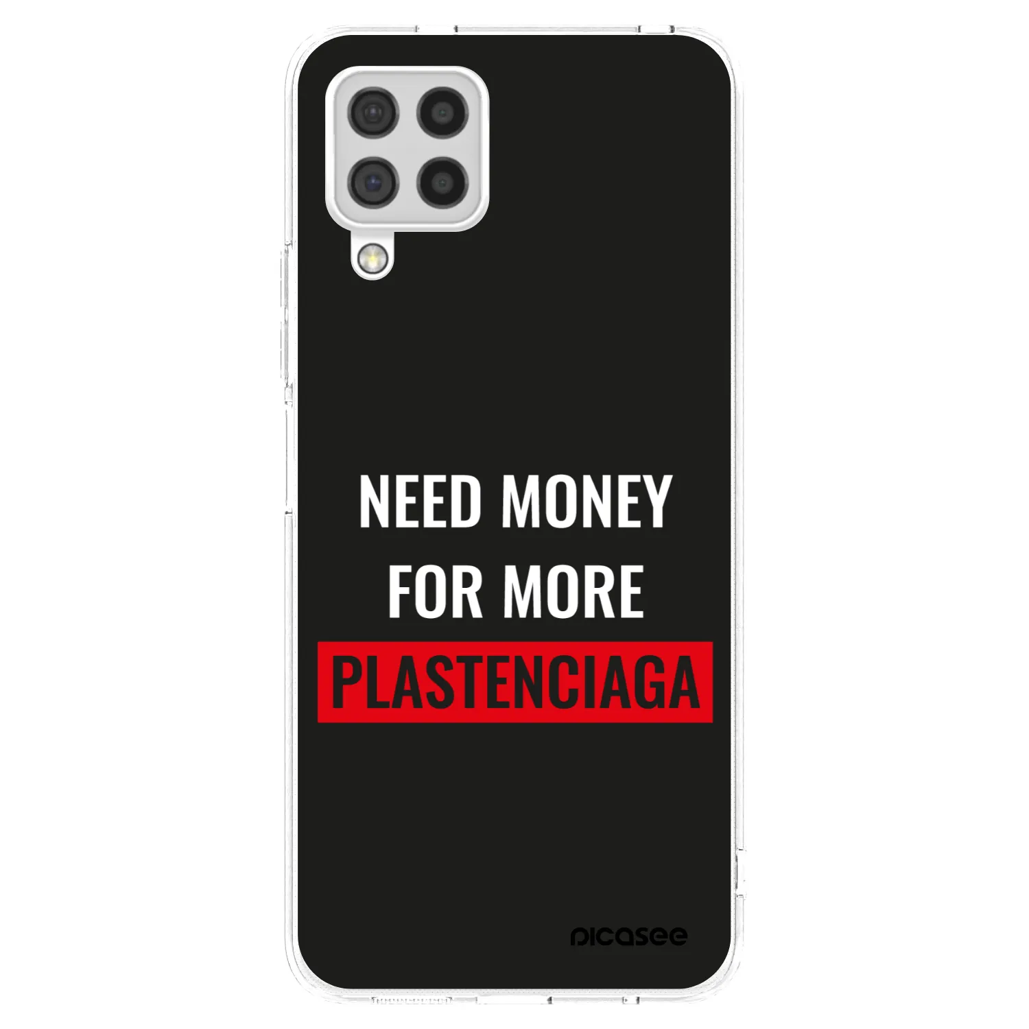 Picasee husă transparentă din silicon pentru Samsung Galaxy A22 A225F 4G - More PLASTENCIAGA