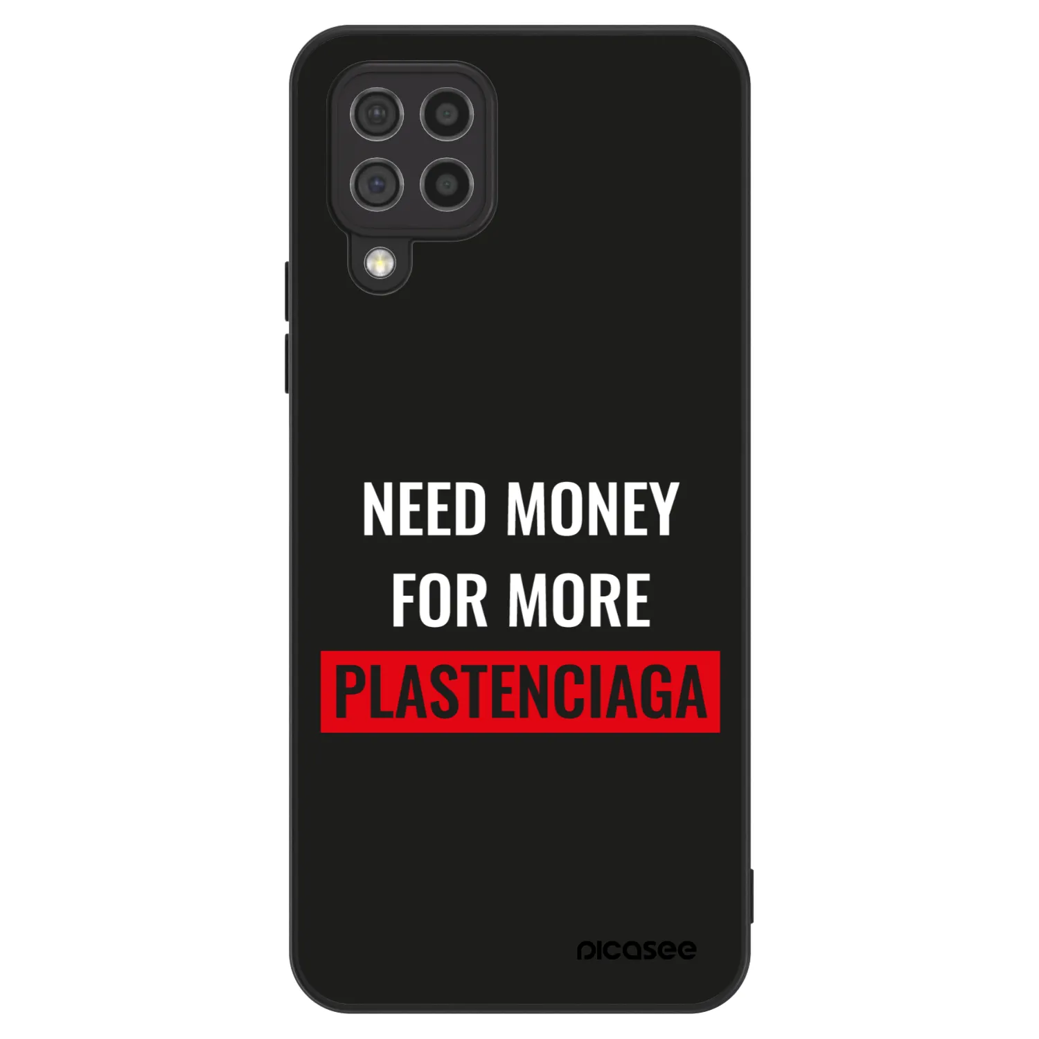 Picasee ULTIMATE CASE pentru Samsung Galaxy A22 A225F 4G - More PLASTENCIAGA