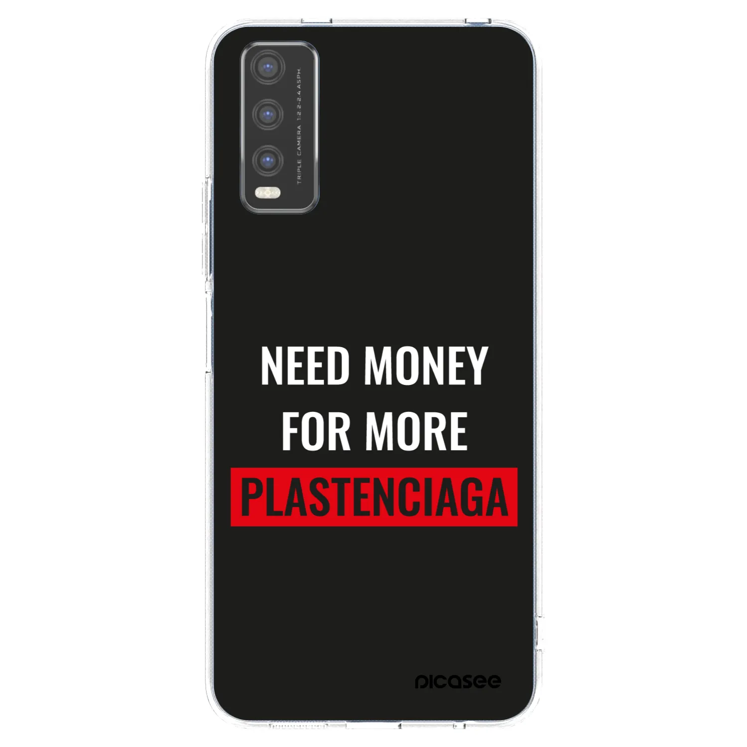 Picasee husă transparentă din silicon pentru Vivo Y20s - More PLASTENCIAGA