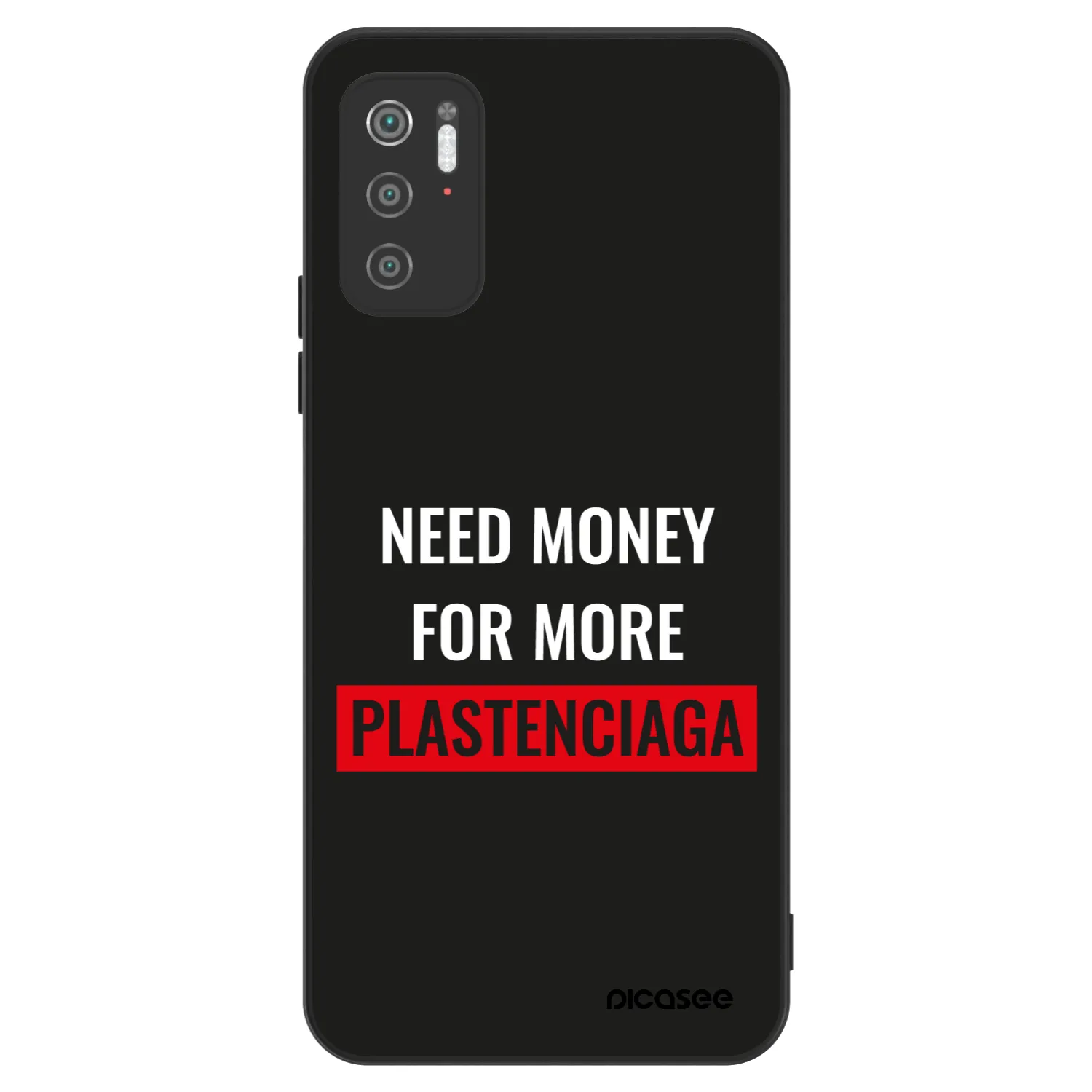 Picasee ULTIMATE CASE pentru Xiaomi Poco M3 Pro 5G - More PLASTENCIAGA