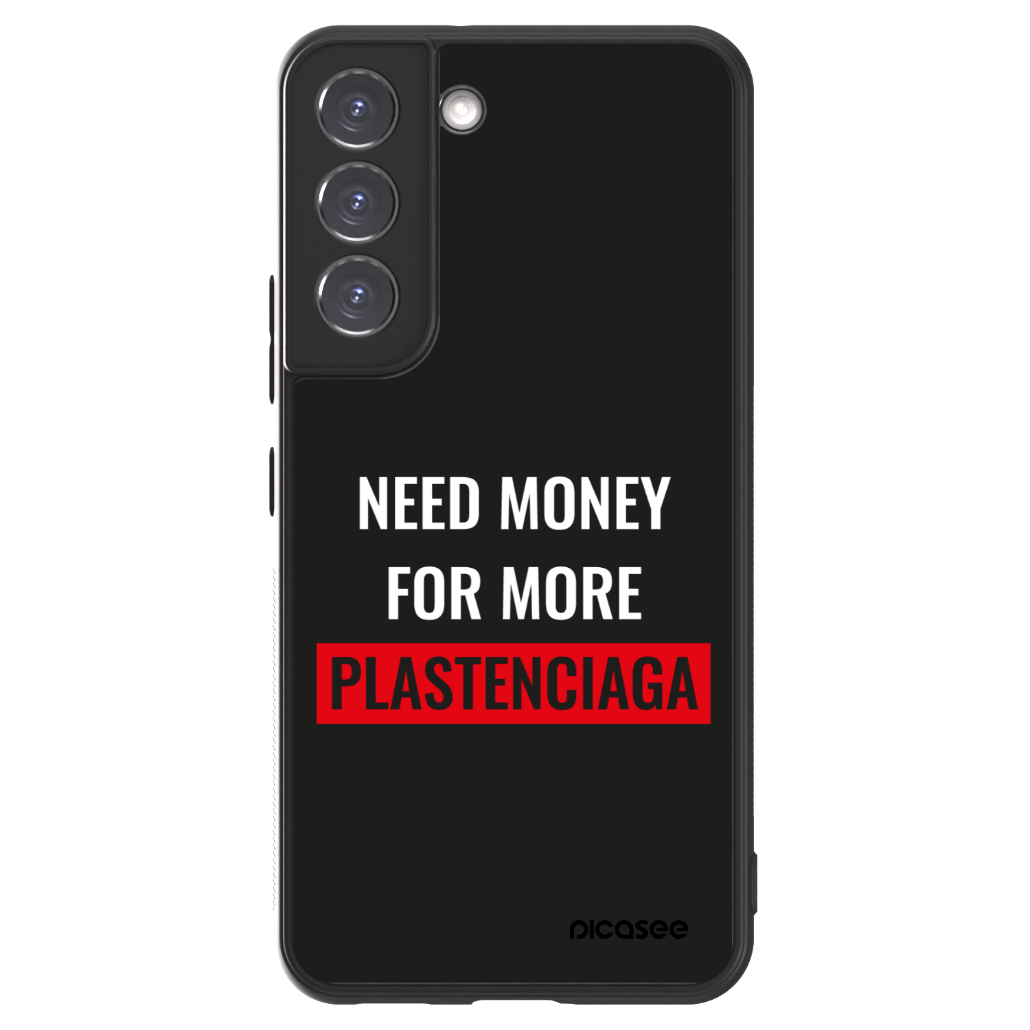 Picasee ULTIMATE CASE pentru Samsung Galaxy S22 5G - More PLASTENCIAGA